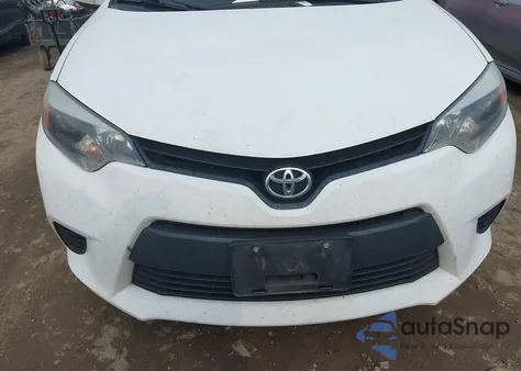 2014 Toyota Corolla Le z USA, uszkodzony, nr VIN 2T1BURHE5EC120584